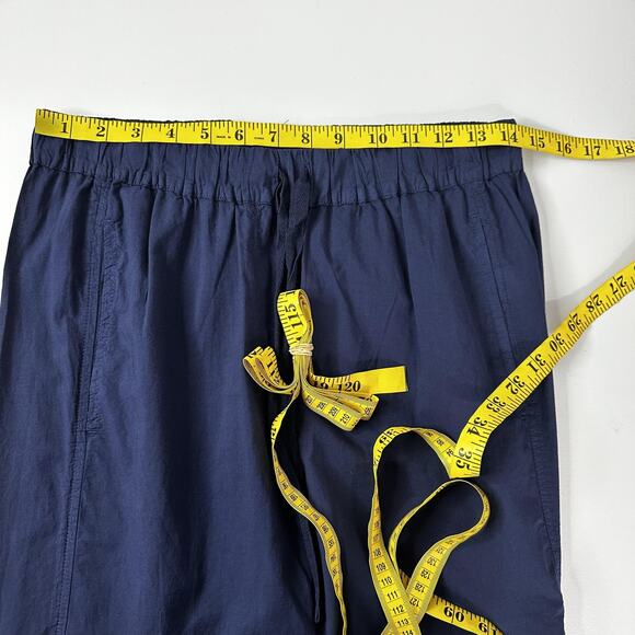 Xirena Pants Womens Small Navy Blue Drawstring Lightweight Made USA Casual - Picture 9 of 13